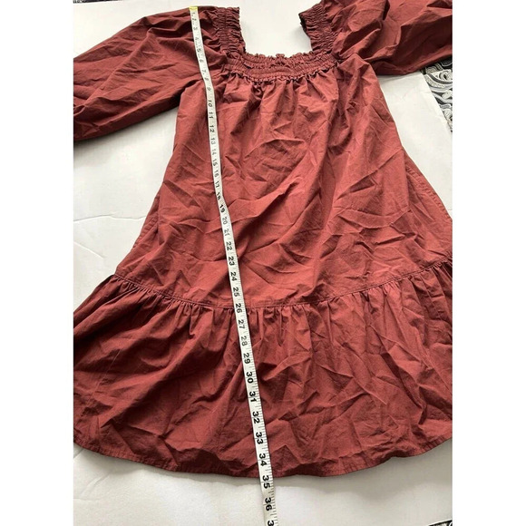 NWT MADEWELL- Poplin Mini Dress Sizes XS - Picture 9 of 9